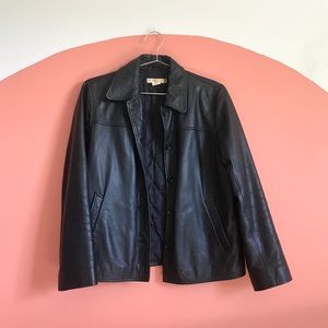 J. Crew Leather Jacket